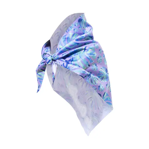 Foulard in RPET totalmente personalizzabile su un lato