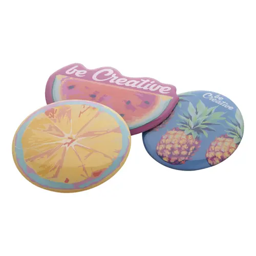 Magnete da frigorifero personalizzabile nella forma con rivestimento epossidico