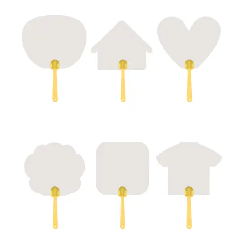 Ventaglio Uchiwa personalizzabile su entrambi i lati con varie forme