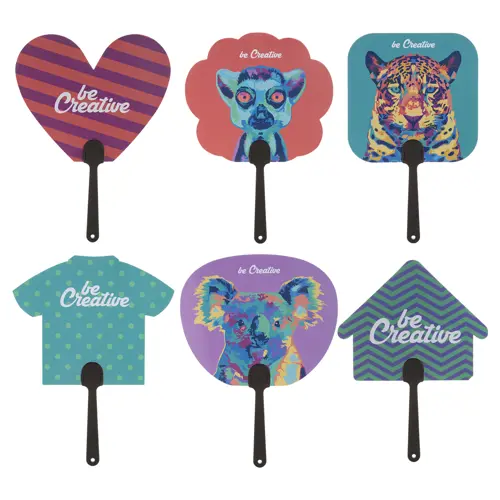 Ventaglio Uchiwa personalizzabile su entrambi i lati con varie forme