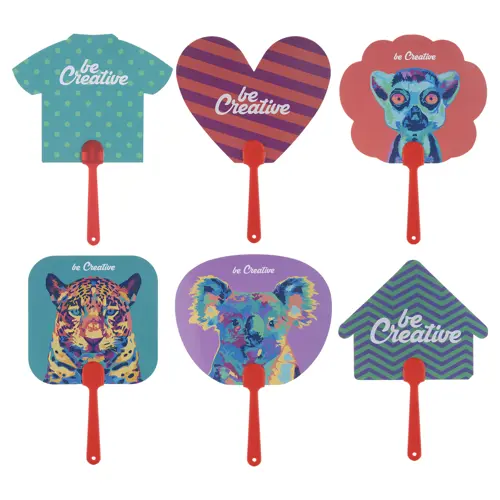 Ventaglio Uchiwa personalizzabile su entrambi i lati con varie forme