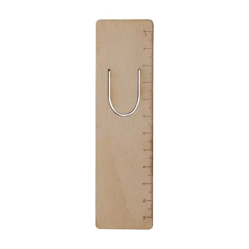 Righello di 11 cm e segnalibro