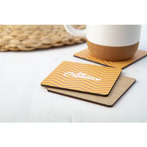 Sottobicchiere in HDF con grafica totalmente personalizzabile 