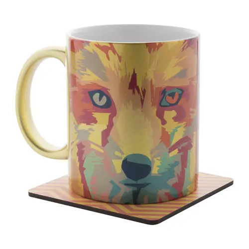 Sottobicchiere in HDF con grafica totalmente personalizzabile 