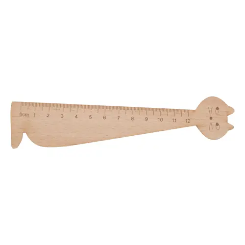 Righello in legno di varie forme
