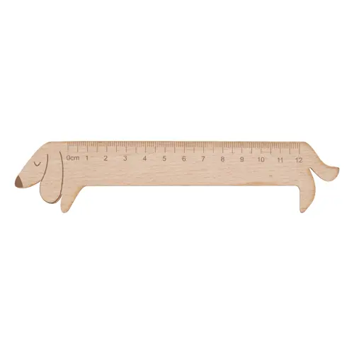 Righello in legno di varie forme