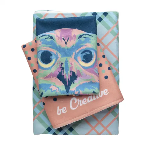 Asciugamano in cotone e microfibra personalizzabile in sublimazione 300×500mm