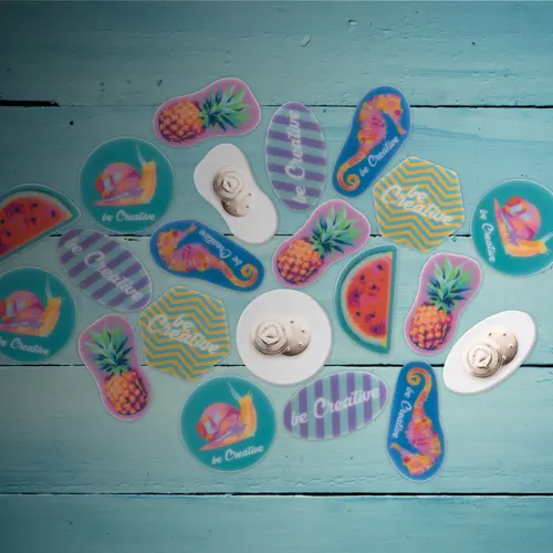 Spilla magnetica con pin magnetico con forma personalizzabile