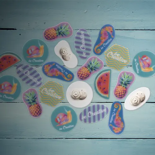 Spilla magnetica con pin magnetico con forma personalizzabile