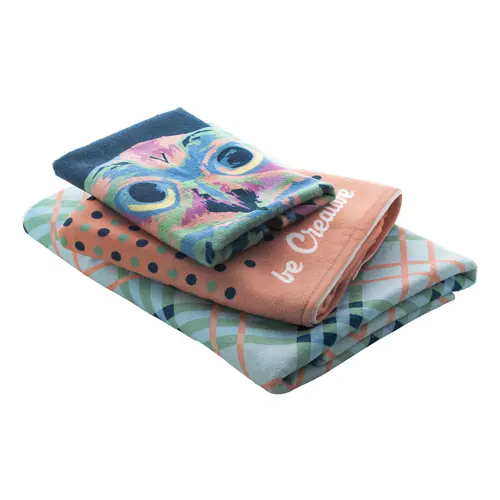 Asciugamano in cotone e microfibra personalizzabile in sublimazione 700×1400mm