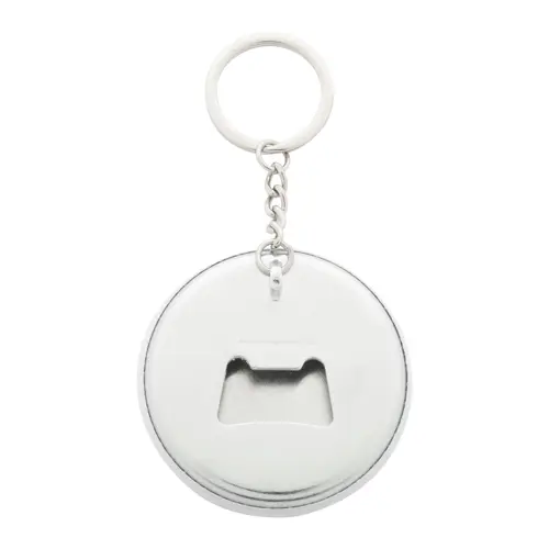 Portachiavi in metallo con apribottiglie personalizzabile