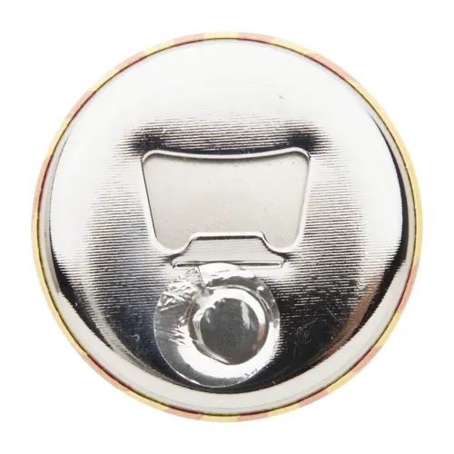 Apribottiglie con magnete per grafica personalizzabile ø58mm