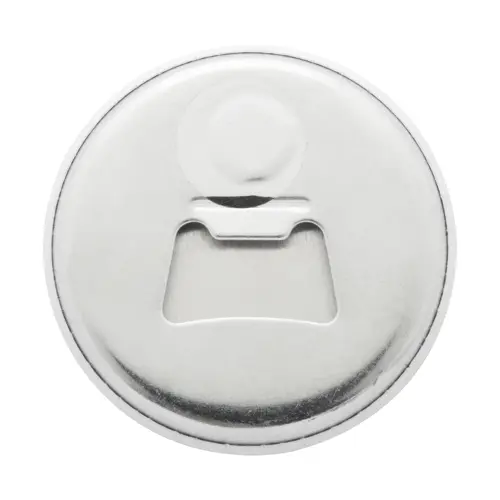 Apribottiglie con magnete per grafica personalizzabile ø58mm