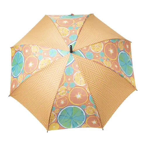 Ombrello totalmente personalizzabile da 8 panelli con fusto in metallo e manico in eva da 1000×825 mm