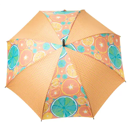 Ombrello totalmente personalizzabile da 8 panelli con fusto in metallo e manico in eva da 1000×825 mm