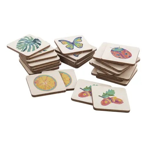 Gioco di memoria in legno di betulla