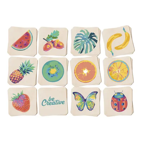 Gioco di memoria in legno di betulla