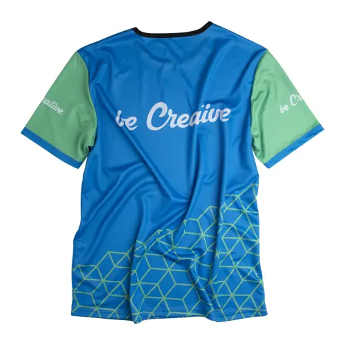 T-shirt sportiva traspirante in poliestere da 140gr personalizzabile sull'intera superficie