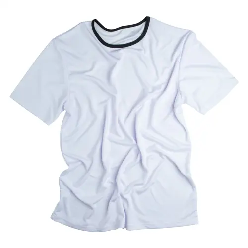 T-shirt sportiva traspirante in poliestere da 140gr personalizzabile sull'intera superficie