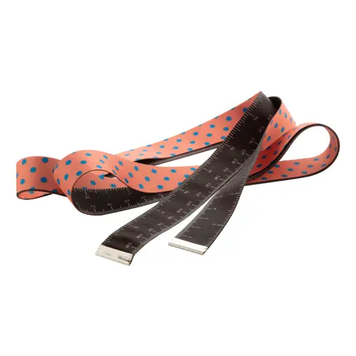 Metro da sarto in poliestere totalmente personalizzabile su entrambi i lati da 150cm