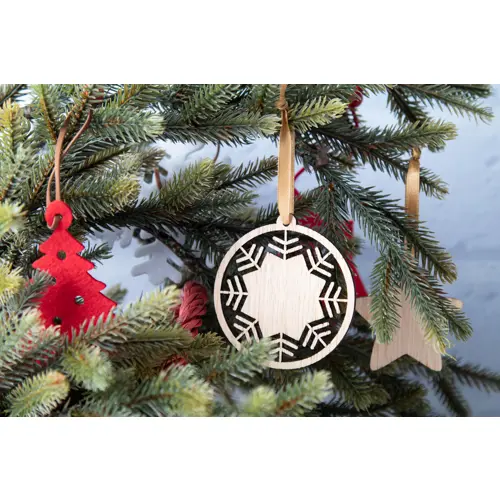 Decorazione albero Natale in betulla
