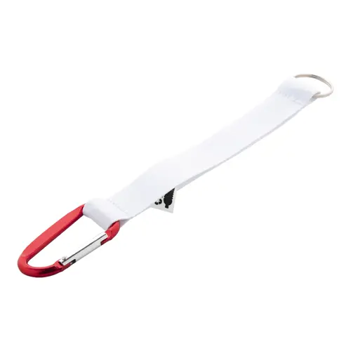 Portachiavi in RPET con moschettone personalizzabile con sublimazione entrambi i lati 