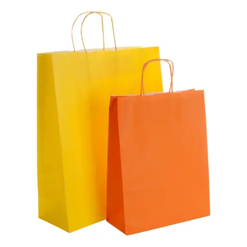 Shopper in Carta disponibile in vari colori formato grande da 100gr 36x41x12cm