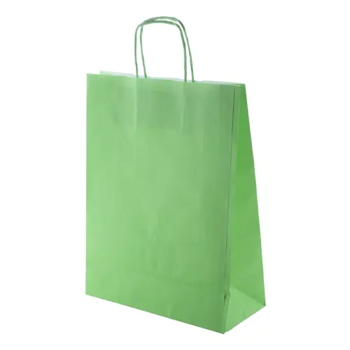 Shopper in Carta disponibile in vari colori formato grande da 100gr 36x41x12cm