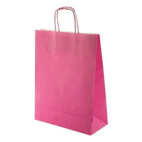 Shopper in Carta disponibile in vari colori formato medio da 100gr 24X31X10cm
