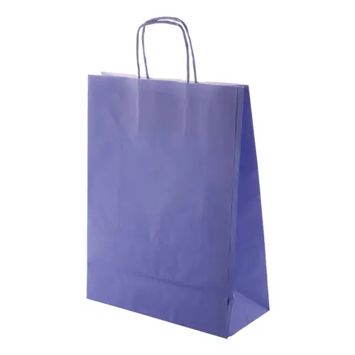 Shopper in Carta disponibile in vari colori formato medio da 100gr 24X31X10cm