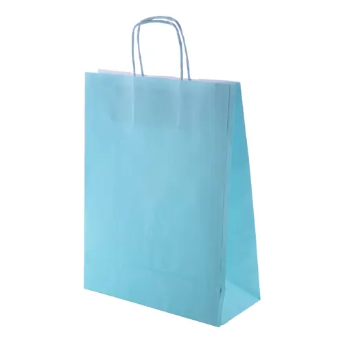 Shopper in Carta disponibile in vari colori formato medio da 100gr 24X31X10cm