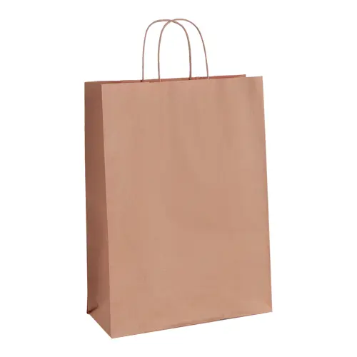 Shopper in Carta disponibile in vari colori formato medio da 100gr 24X31X10cm