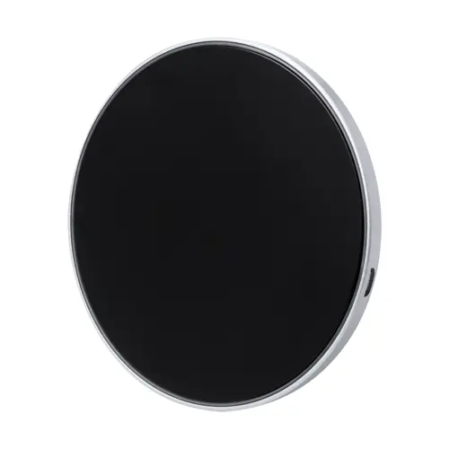 Caricatore wireless in plastica personalizzabile con logo luminoso da 5W