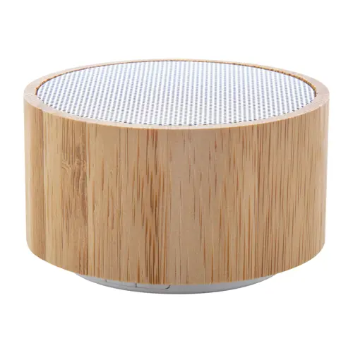 Cassa Bluetooth dal rivestimento in bambù con funzione di chiamata vivavoce e radio