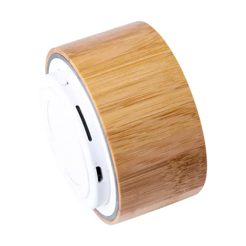 Cassa Bluetooth dal rivestimento in bambù con funzione di chiamata vivavoce e radio