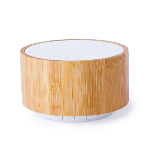 Cassa Bluetooth dal rivestimento in bambù con funzione di chiamata vivavoce e radio