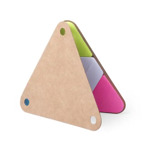 Blocchetto note adesive triangolare