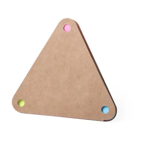 Blocchetto note adesive triangolare