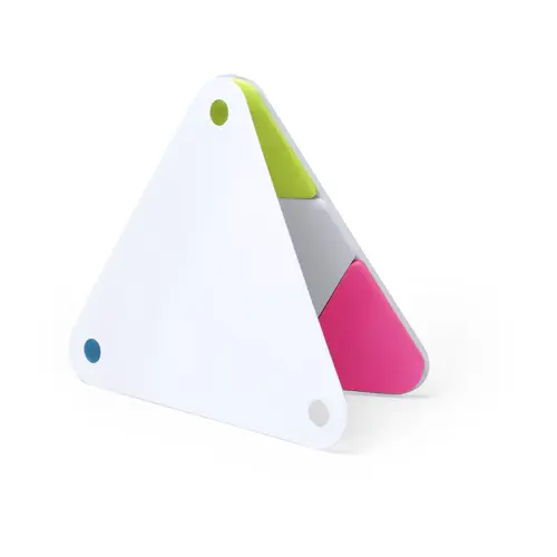 Blocchetto note adesive triangolare