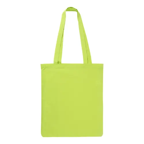 Shopper in Cotone 100% con manici lunghi in colori assortiti da 140gr 36x40cm