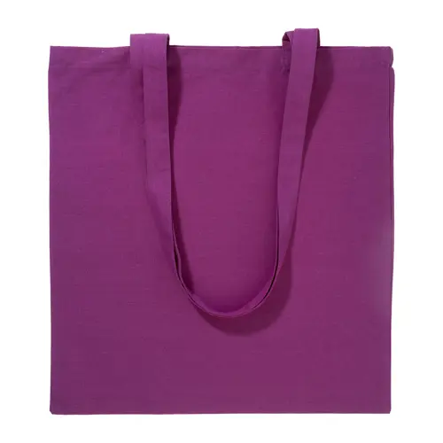 Shopper in Cotone 100% con manici lunghi in colori assortiti da 140gr 36x40cm