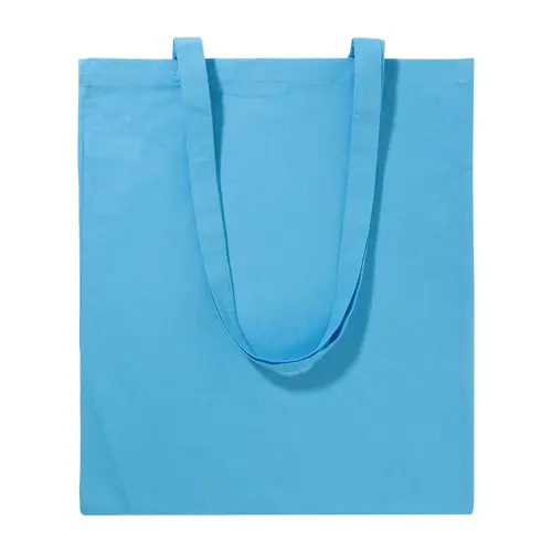 Shopper in Cotone 100% con manici lunghi in colori assortiti da 140gr 36x40cm