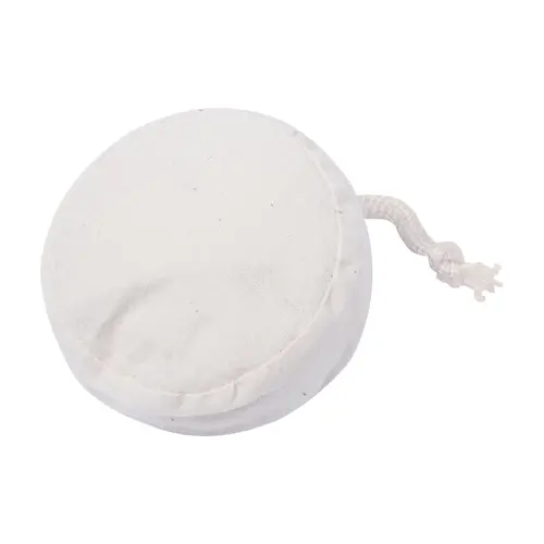 Shopper richiudibile in 100% cotone e ini colore naturale da 105gr 37x41cm