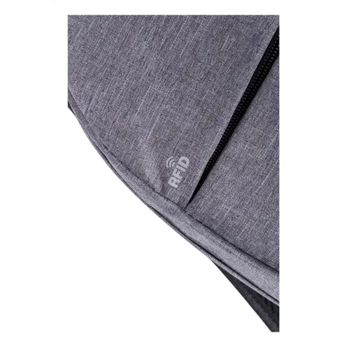 Zaino porta pc da 15" in poliestere 300D con protezione RFID e connettore USB integrato per power bank