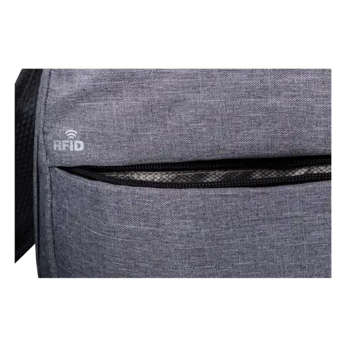 Zaino porta pc da 15" in poliestere 300D con protezione RFID e connettore USB integrato per power bank