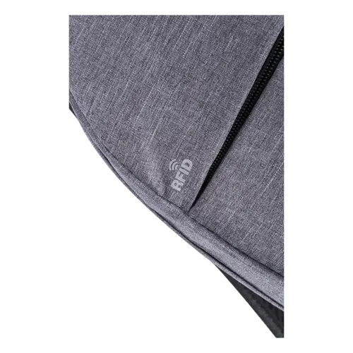 Zaino porta pc da 15" in poliestere 300D con protezione RFID e connettore USB integrato per power bank