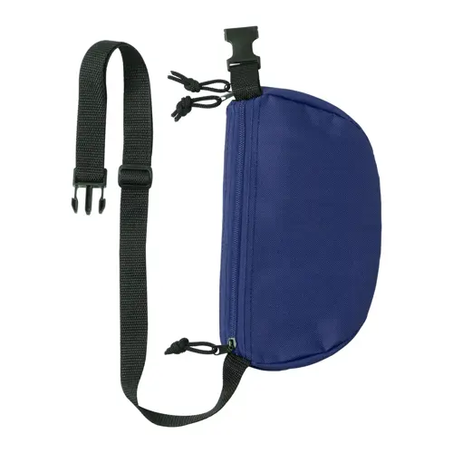 Marsupio in poliestere 600D con chiusura zip 250x170x80mm