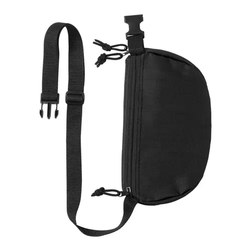 Marsupio in poliestere 600D con chiusura zip 250x170x80mm