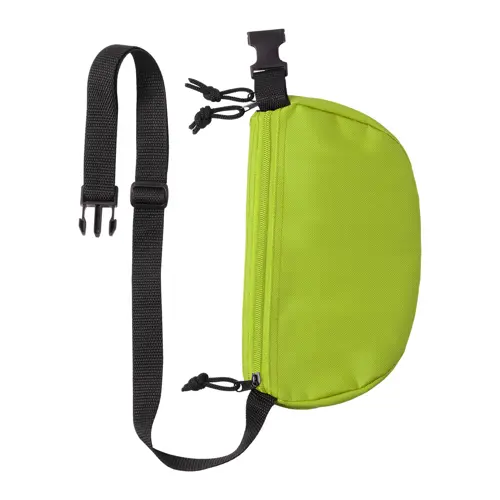 Marsupio in poliestere 600D con chiusura zip 250x170x80mm