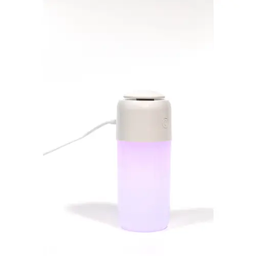 Umidificatore da tavolo in plastica con 1 luce a LED multicolore 200ml